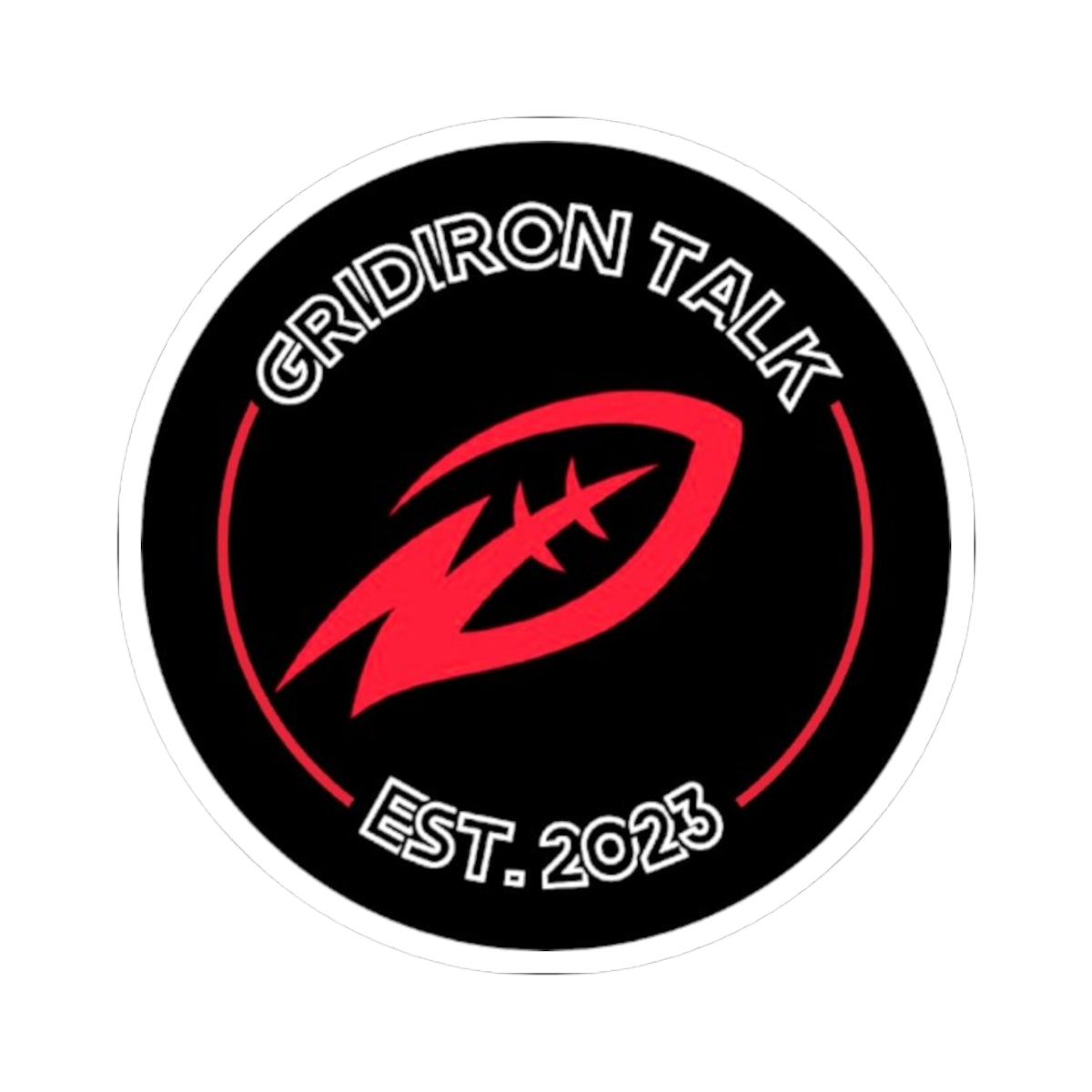 Gridiron Talk Standard Stickers
